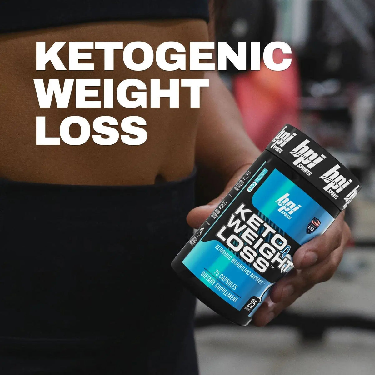 Keto Weight Loss BPI Sports arrière
