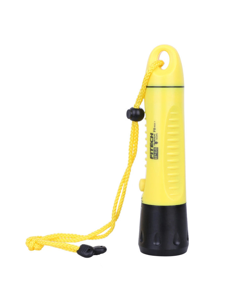 Fitech F8 Lampe De Plongée IP68 800 Lumens USB-C Rechargeable