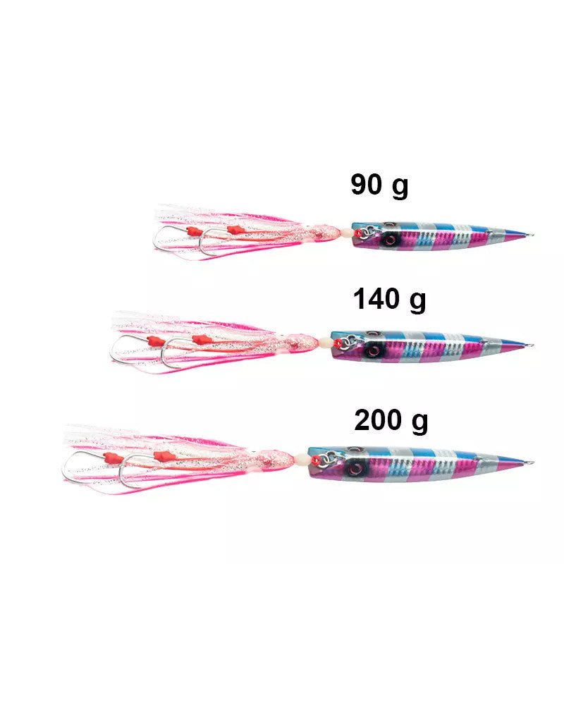 JLC Sheryku Inchiku Leurre Monté Jigging Octopus Skirt