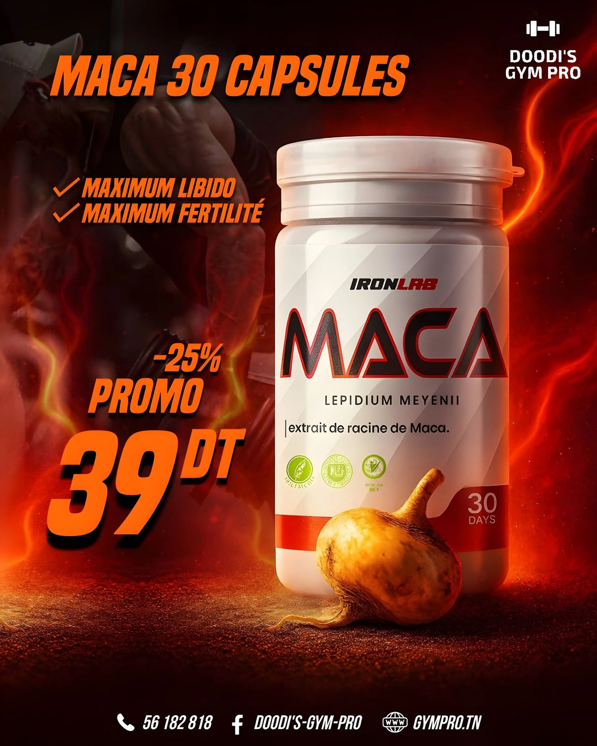 Maca complément alimentaire - informations