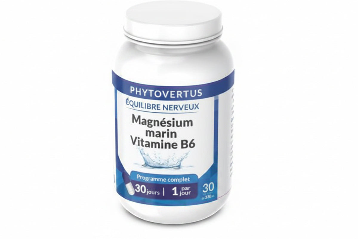 Magnésium Marin et Vitamine B6 programme 30 jours