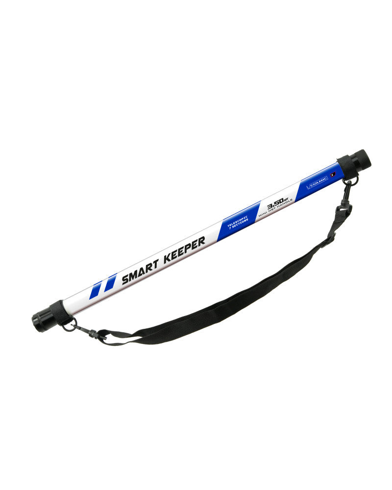 Colmic Smart Keeper Manche d'Épuisette Télescopique Ultra-Compact 3,50 m