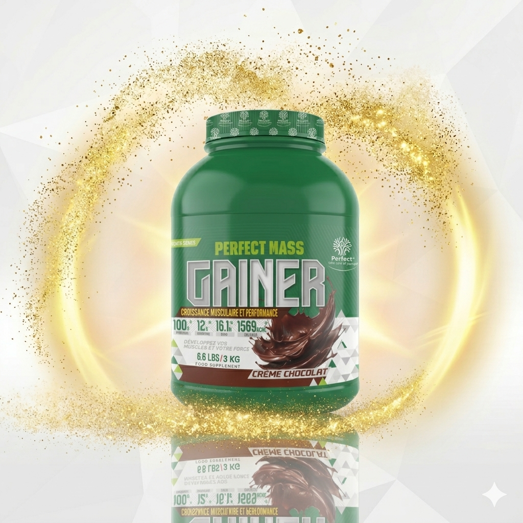 Mass Gainer Chocolat 3kg pour prise de masse