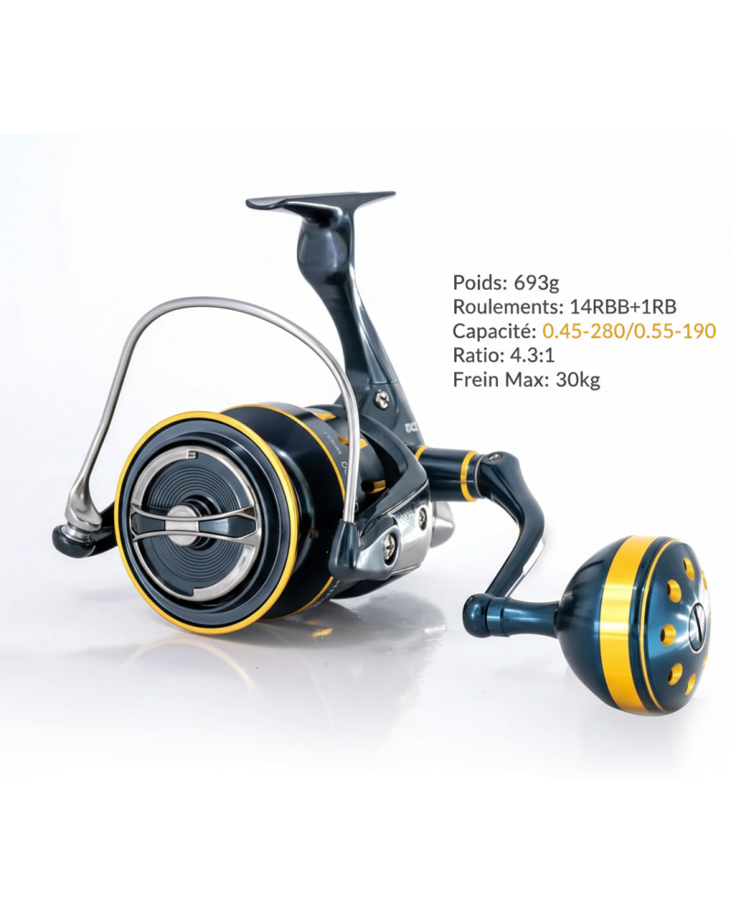 Pack Pêche Premium "Monstres de Méditerranée" : TICA Talisman + 2 Leurres d'Exception + Tresse Seaguar 200m OFFERTE