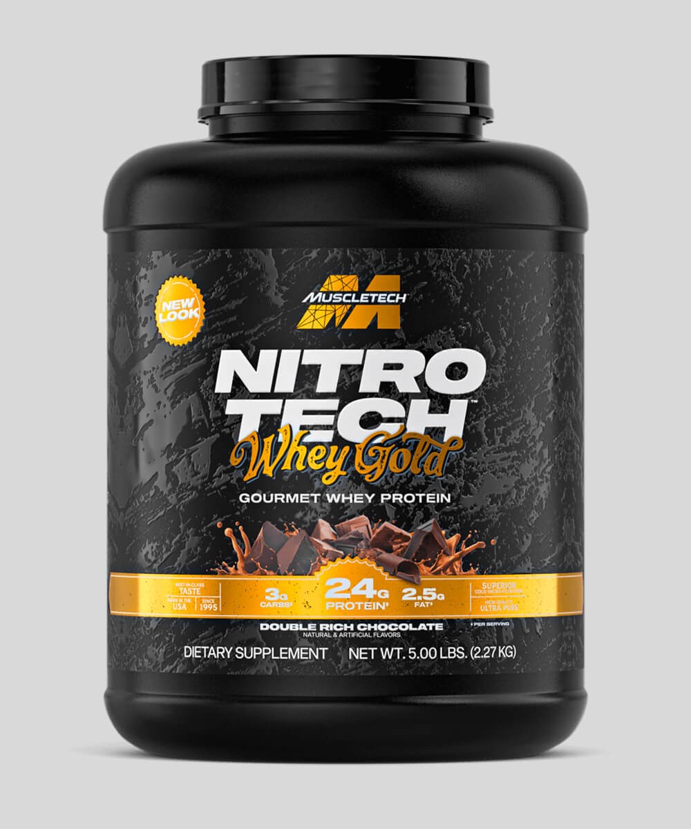 MuscleTech Nitro Tech Whey Gold 2.28kg protéine