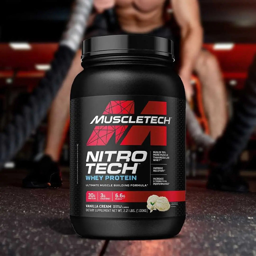 Nitrotech Whey Protein MuscleTech 1.8kg - informations