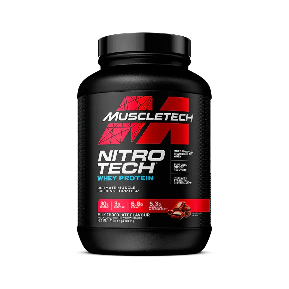 Nitrotech Whey Protein MuscleTech 1.8kg - vue principale