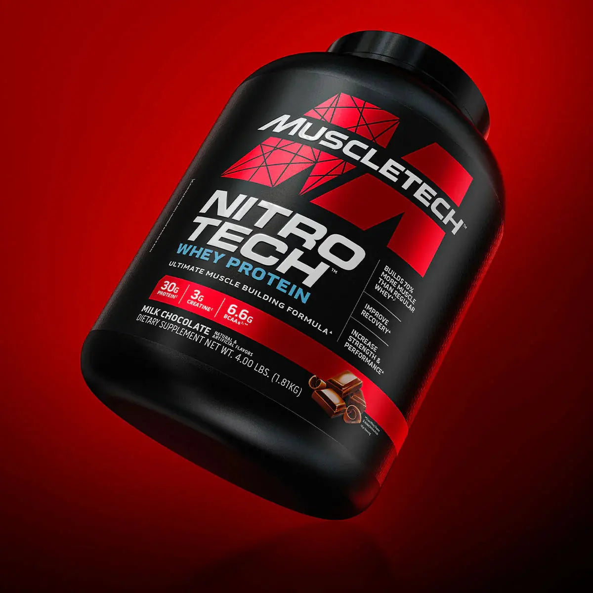Nitrotech Whey Protein MuscleTech 1.8kg - vue 2