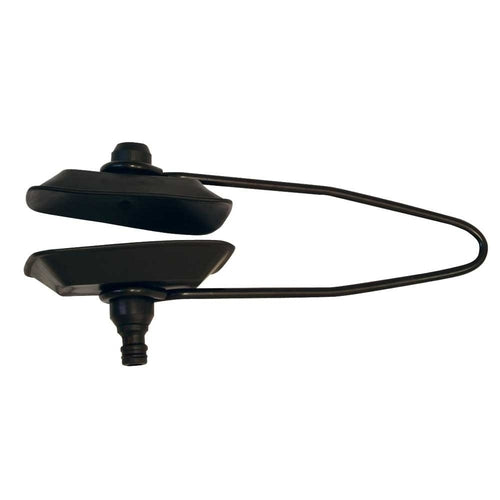 Nuova Rade nettoyeur moteur hors-bord rectangulaire acier noir