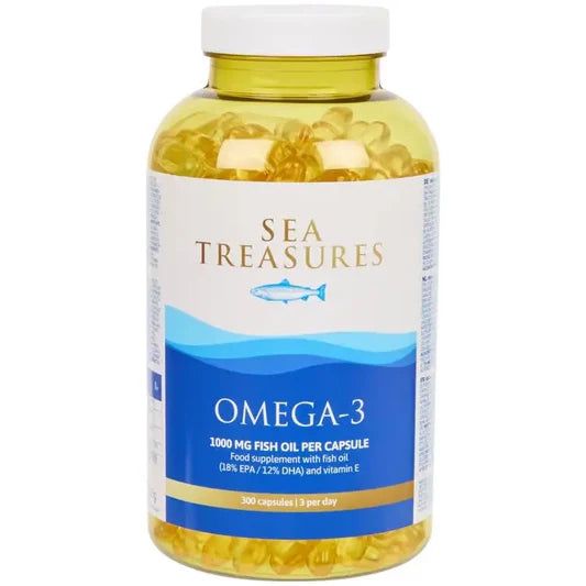 Sea Treasures Omega-3 – 1000mg, 300 capsules