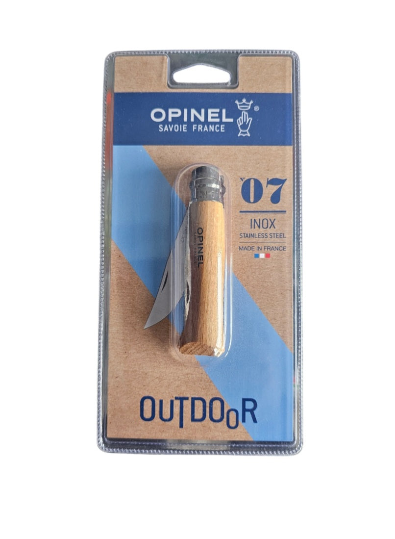 Opinel N°7 couteau pliant inox blister pêche mer