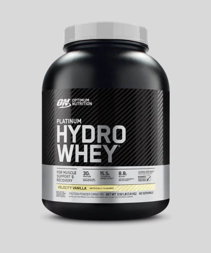 Optimum Nutrition Platinum Hydrowhey 1.6kg détail saveur