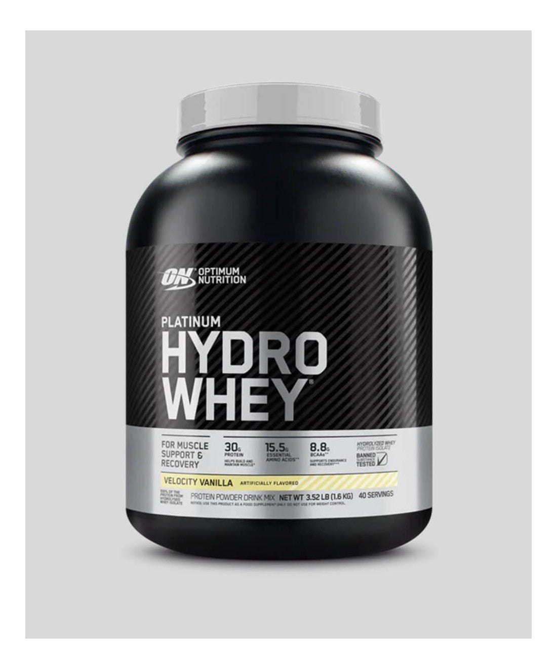 Optimum Nutrition Platinum Hydrowhey 1.6kg informations nutritionnelles