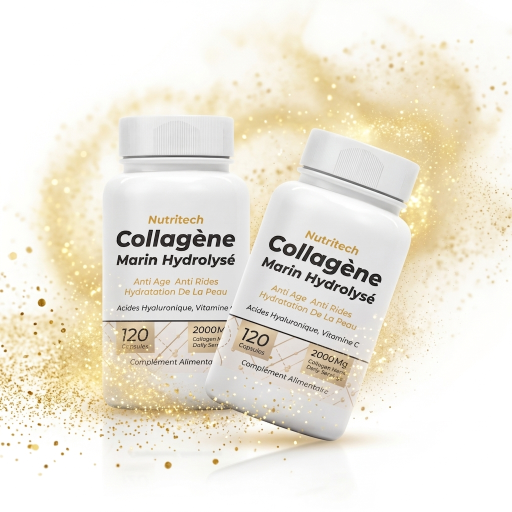 Pack 2 Collagène Marin Hydrolysé 120 capsules