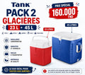 Pack 2 glacières Tank 23L et 45L