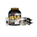 Pack Bulk Mass avec Créatine 200g, Shaker et Protège-poignets