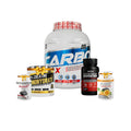 Pack Carbo 3kg vitamine C testo booster zinc créatine 200g