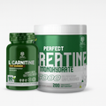 Pack Créatine Monohydrate 200g et L-Carnitine 90 capsules