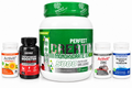 Pack créatine monohydrate Perfect 5000 1 kg avec Vitamine C, Zinc, Magnésium marin B6 et booster homme - Nivo Tunisie