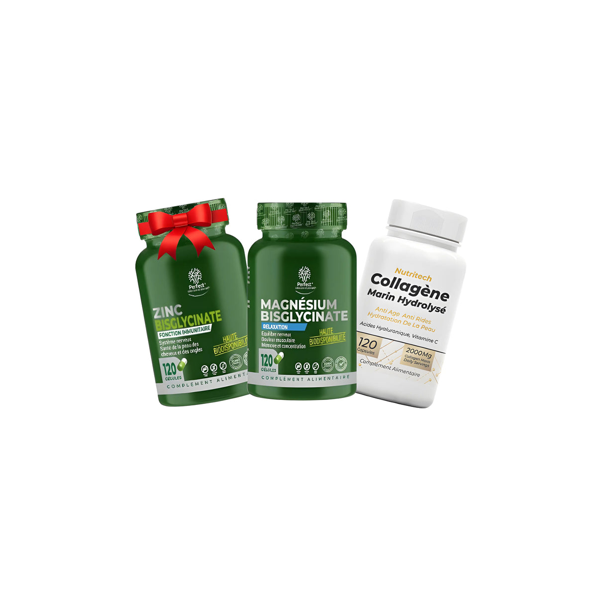 Pack Essentiel Santé et Beauté avec Zinc, Magnésium et Collagène