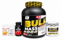 Pack prise de masse GSN Bulk Mass 2,5 kg chocolat, créatine 300 g, booster, Vitamine C et Zinc - Nivo Tunisie