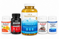Pack vitalité Oméga-3 1000 mg 300 capsules avec Vitamine C, Zinc, Magnésium B6 et booster homme - Nivo Tunisie
