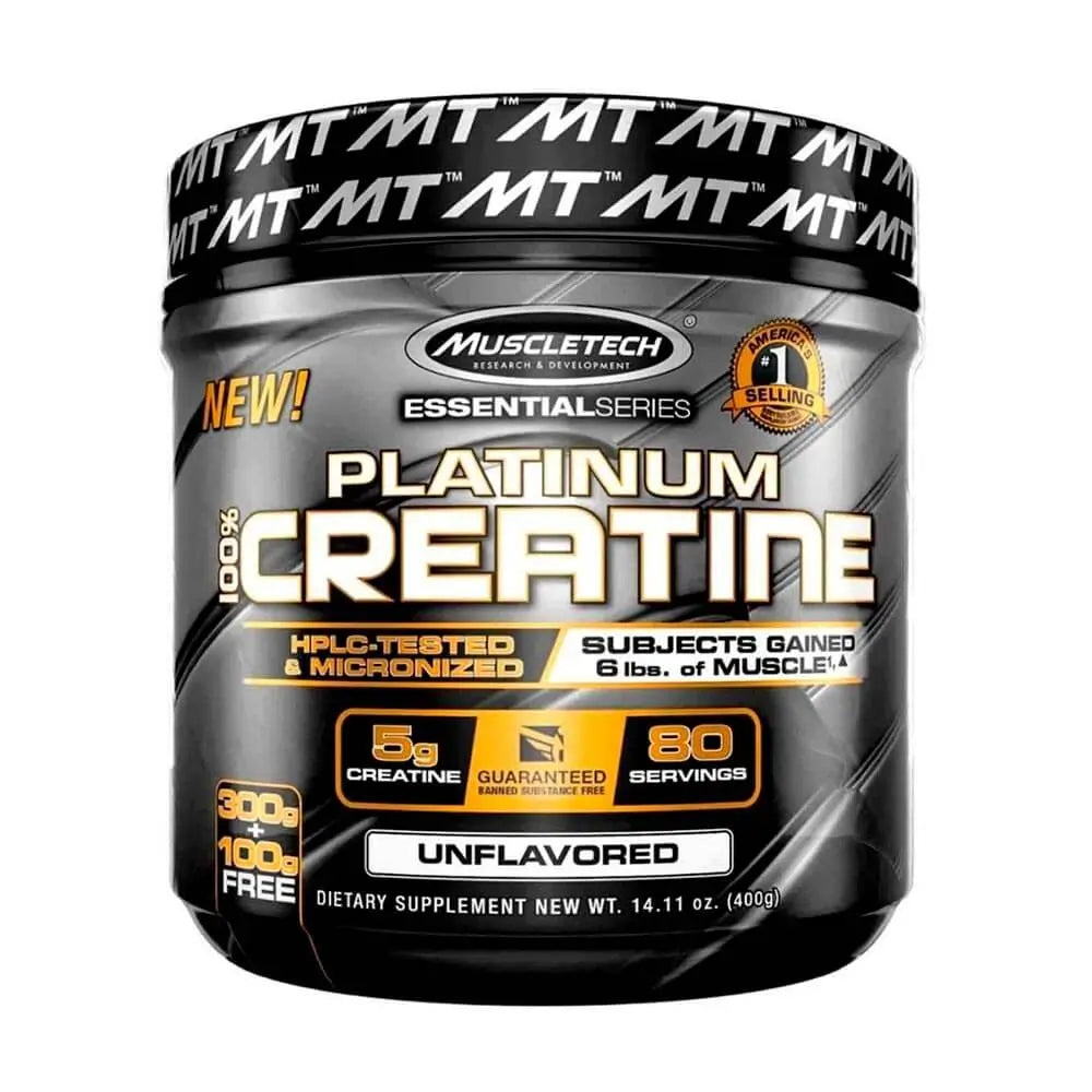 Platinum 100% Creatine MuscleTech - informations