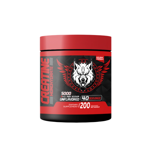 Pure Créatine Monohydrate 200g performance musculaire