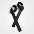 Sangles de Musculation Weightlifting Straps noires