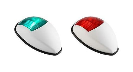 Seaflo kit feu navigation LED bombé blanc 12-24V IP66