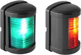 Seaflo kit feux de navigation LED étanche IP67 noir 65x43mm