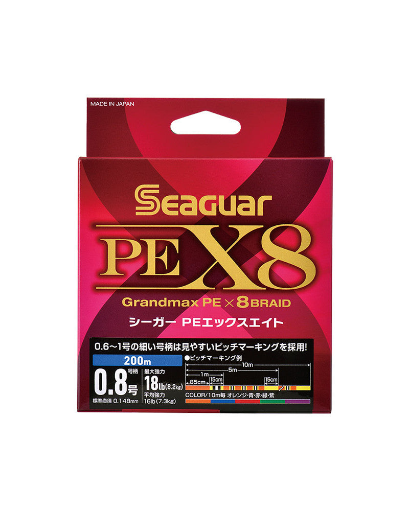 Seaguar Grandmax PE X8 Tresse Multicolore 8 Brins