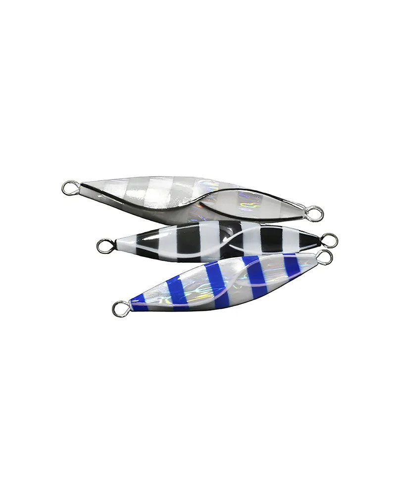 JLC Zebra Slow Jig Leurre Métallique 180g Noir