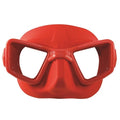 Omer Umberto Pelizzari UP-M1R Masque d'Apnée Rouge Volume Réduit