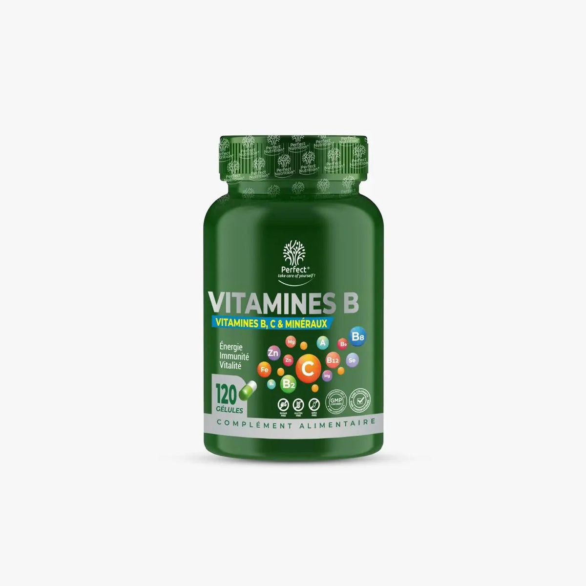 Vitamine B complex 120 gélules - vue principale