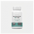 Vitamine D3 et K2 Bioactive 120 capsules santé osseuse